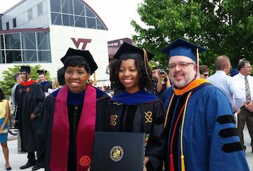 Drs. Glenda Scales, Ashley Robinson, and Manuel Perez-Quinones